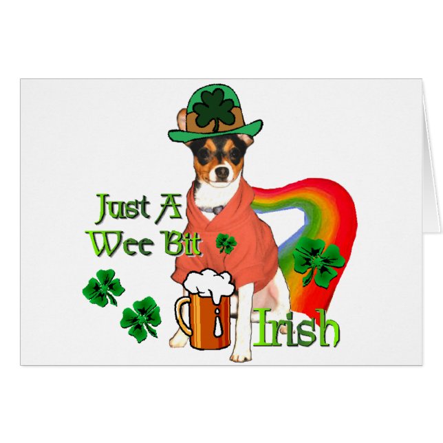 Rat Terrier St Patricks (Vorderseite (Horizontal))