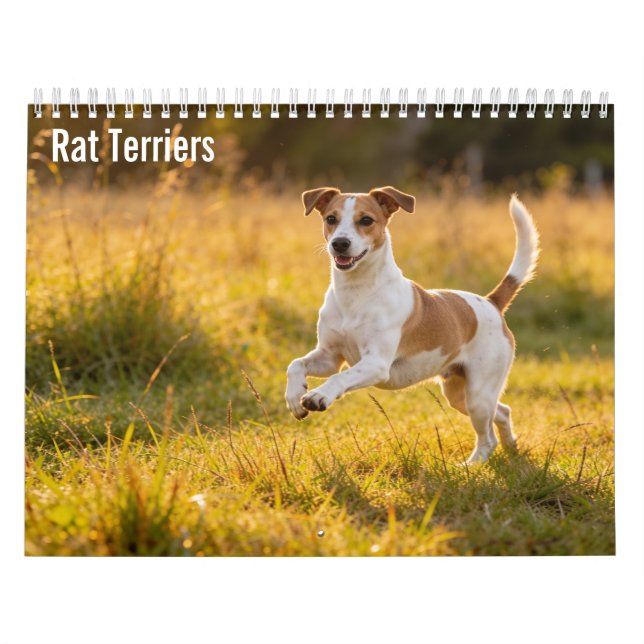 Rat-Terrier-Wandkalender 2027 Kalender (Titelbild)