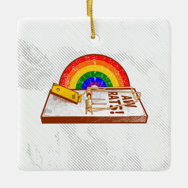 Rat Trap AW RATS Keramikornament (Vorderseite)