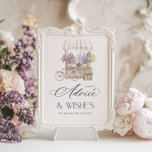 Rat und Wünsche Frisch vom Markt Elegant Poster