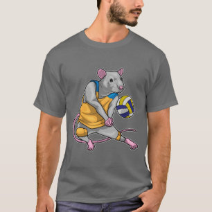 Rat Volleyball-Spieler Volleyball T-Shirt