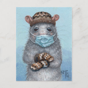 Rat von Bernie Sanders hat Postkarte