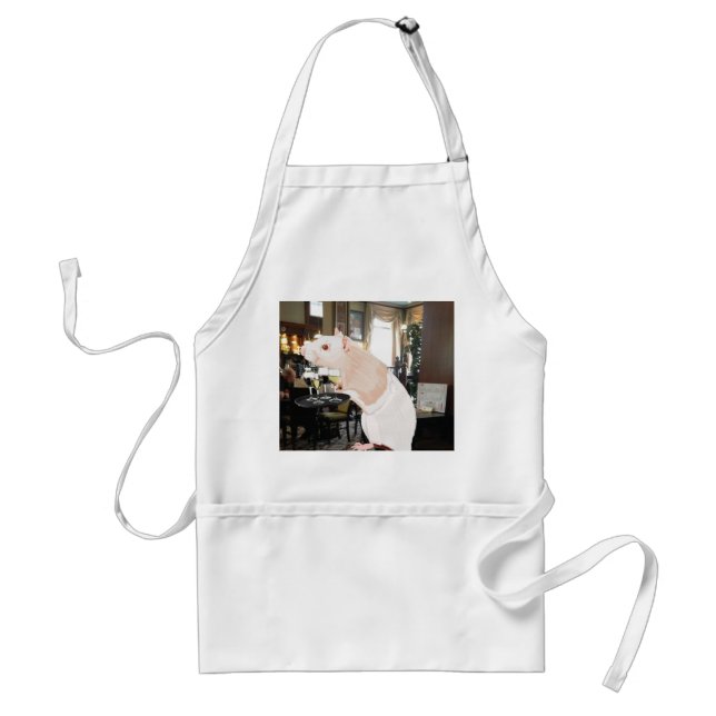 Rat Waiter surreal Schürze (Vorne)