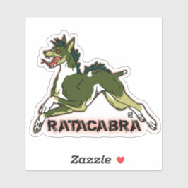 Ratacabra - Ratte Terrier chupacabra Aufkleber