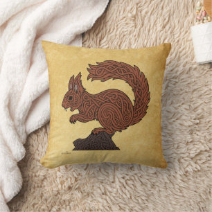 Ratatöskr, nordisches/Wiking-Eichhörnchen Kissen
