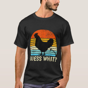 Rate mal_ Hühnerhintern! Bauernhofwitz lustige Hüh T-Shirt