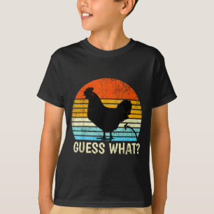 Rate mal_ Hühnerhintern! Bauernhofwitz lustige Hüh T-Shirt