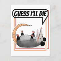 Rate mal, ich Die Post-Opossum-Spiel