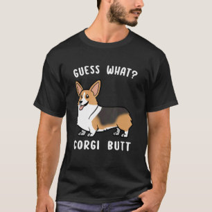 Rate mal, was Corgi Hintern Corgi Dog Puff 1 T-Shirt