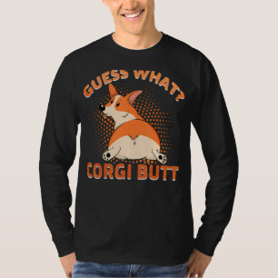 Rate mal, was Corgi Hintern T-Shirt