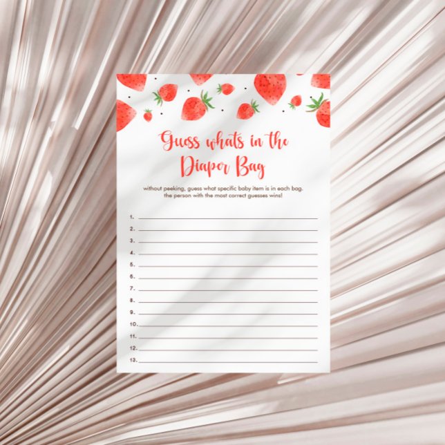 Rate mal, was in der Windelbeutel-Baby-Dusche stec Einladung (Von Creator hochgeladen)