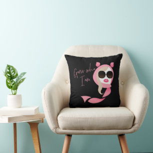 Rate mal, wer ich bin - der weiße Lotus Kissen