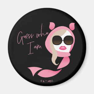 Rate mal, wer ich bin - der weiße Lotus Magnet