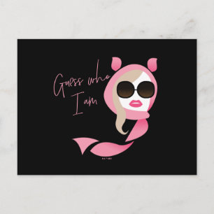 Rate mal, wer ich bin - der weiße Lotus Postkarte