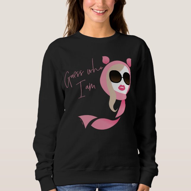 Rate mal, wer ich bin - der weiße Lotus Sweatshirt (Vorderseite)