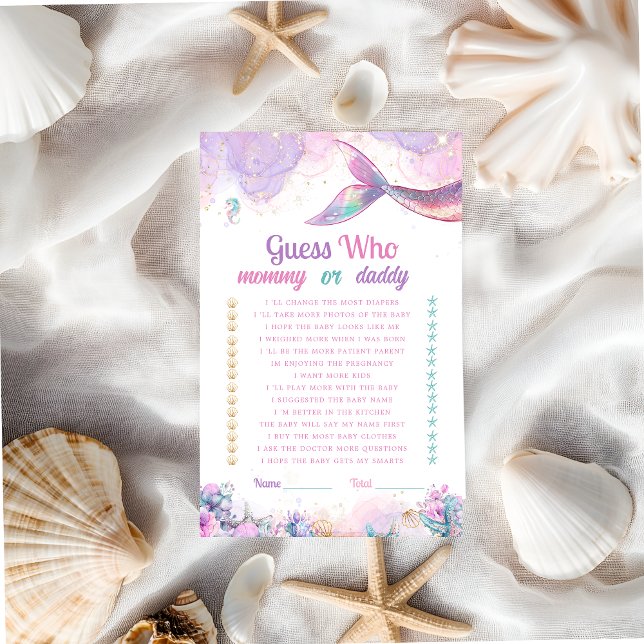 Rate mal, wer ist Mami, Papi oder Meerjungfrau? Sp (Von Creator hochgeladen)