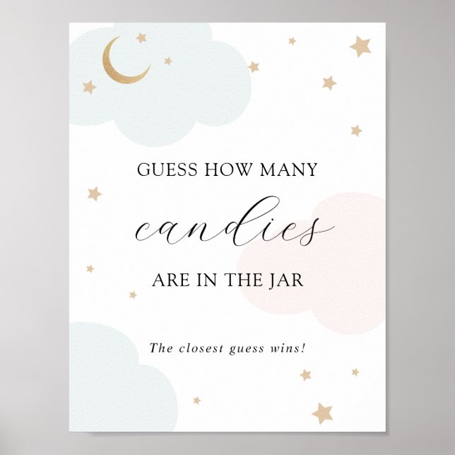 Rate mal, wie viele in Jar Shower Game Poster sind (Vorne)