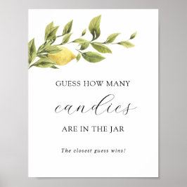 Rate mal, wie viele in Jar Shower Game Poster sind