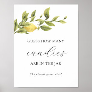 Rate mal, wie viele in Jar Shower Game Poster sind