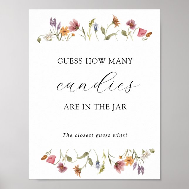 Rate mal, wie viele in Jar Shower Game Poster sind (Vorne)