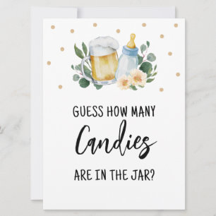 Rate mal, wie viele Kanadier Sign Baby Brechen Spi Einladung