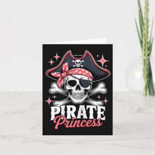 Rate Niedlich Princess Halloween Skull Bow Krawatt Karte