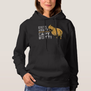 Rate was Capy Hintern Capybara Funny Capibara Hoodie