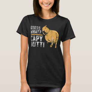 Rate was Capy Hintern Capybara Funny Capibara T-Shirt