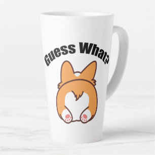 Rate was Corgi Hintern Spaß Milchtasse
