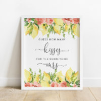 Rate, wie viele Kisses Lemons Blumendusche Spiel