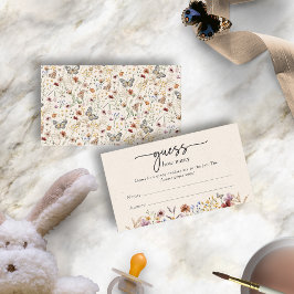 Rate, wie viele Spielkarten Begleitkarte