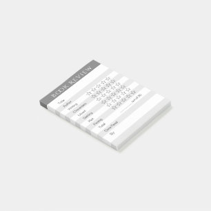 Raten Sie Ihre Bücher Post-it Klebezettel