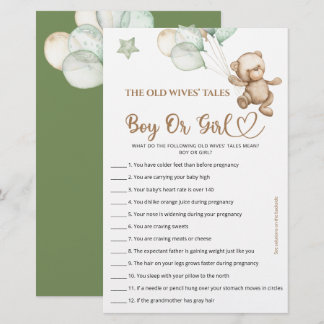 Raten Sie Junge oder Girl Tales Teddy Bear Baby Du