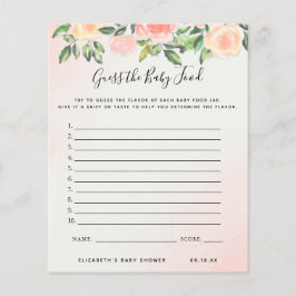 Raten Sie mal! | Baby Showspiel