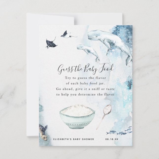 Raten Sie mal! | Baby Showspiel (Vorderseite)