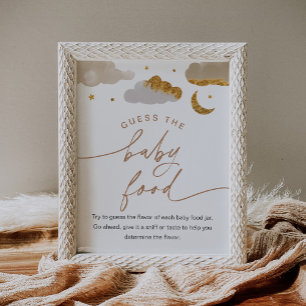 Raten Sie mal das Baby Food Twinkle Star Baby Dusc Poster