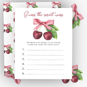 Raten Sie mal das süße Schlamassel Cherry Bug Baby