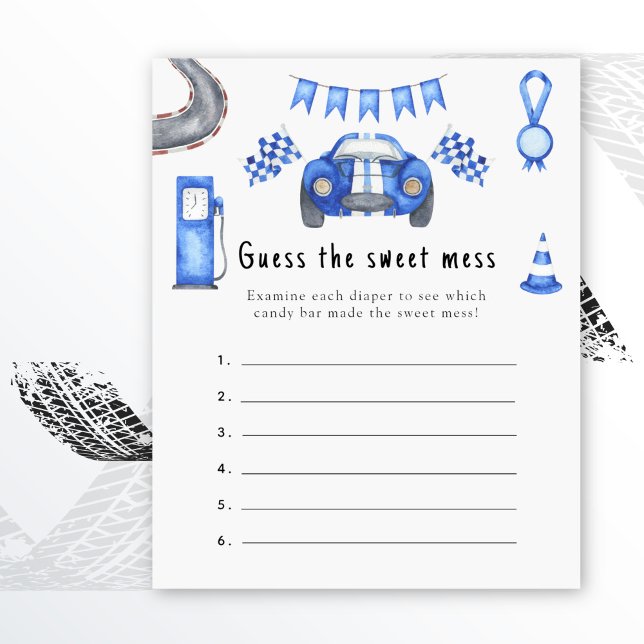 Raten Sie mal, das süße Schlamassel - Racing Baby  (Von Creator hochgeladen)