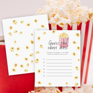 Raten Sie mal, das Sweet Mess Baby Shower Game - P