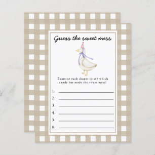 Raten Sie mal das Sweet Mess Spiel - Kleine Gans