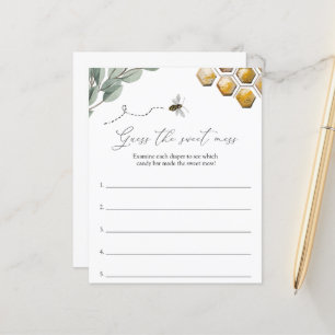 Raten Sie mal, die süße Bienendusche