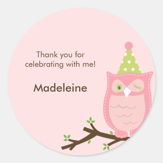 Raten Sie mal, wen? Gefälligkeitsaufkleber oder Um Runder Aufkleber (Vorderseite)