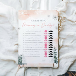 Raten Sie mal, wer, Mama oder Papa - Baby Showspie