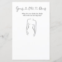 Raten Sie mal, wie das Dress-Brautparty-Spiel läuf