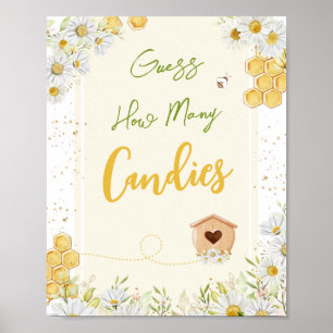 Raten Sie mal, wie viele Candies Bee Bumblebee Bab Poster