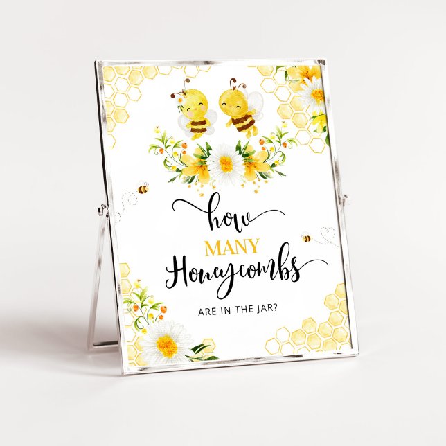 Raten Sie mal, wie viele Honigwaben sich in dem Sc Poster (Von Creator hochgeladen)