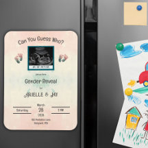 "Raten Sie wem" Geschlecht offenbart Ultraschalldu