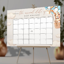 Ratet mal, wann der Terminkalender gültig ist, hel Poster