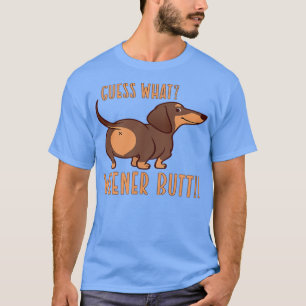 Ratet mal, was Dackel Hintern Doie Dackel Hund län T-Shirt