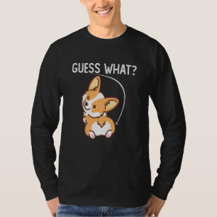 Ratet mal, was für ein lustiger Corgi-Hintern für T-Shirt